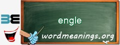 WordMeaning blackboard for engle